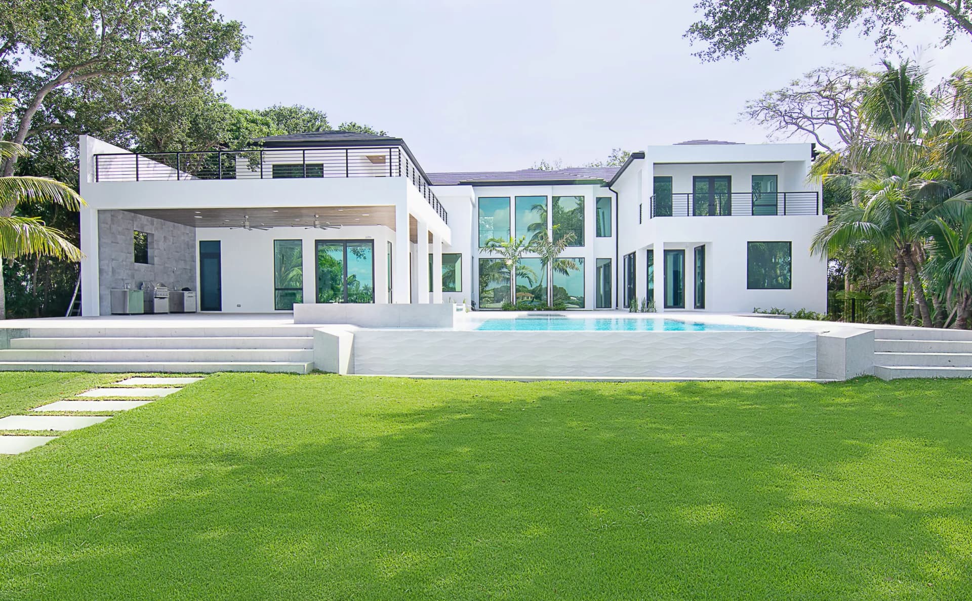 The Banyan House - Contemporary Waterfront New Construction