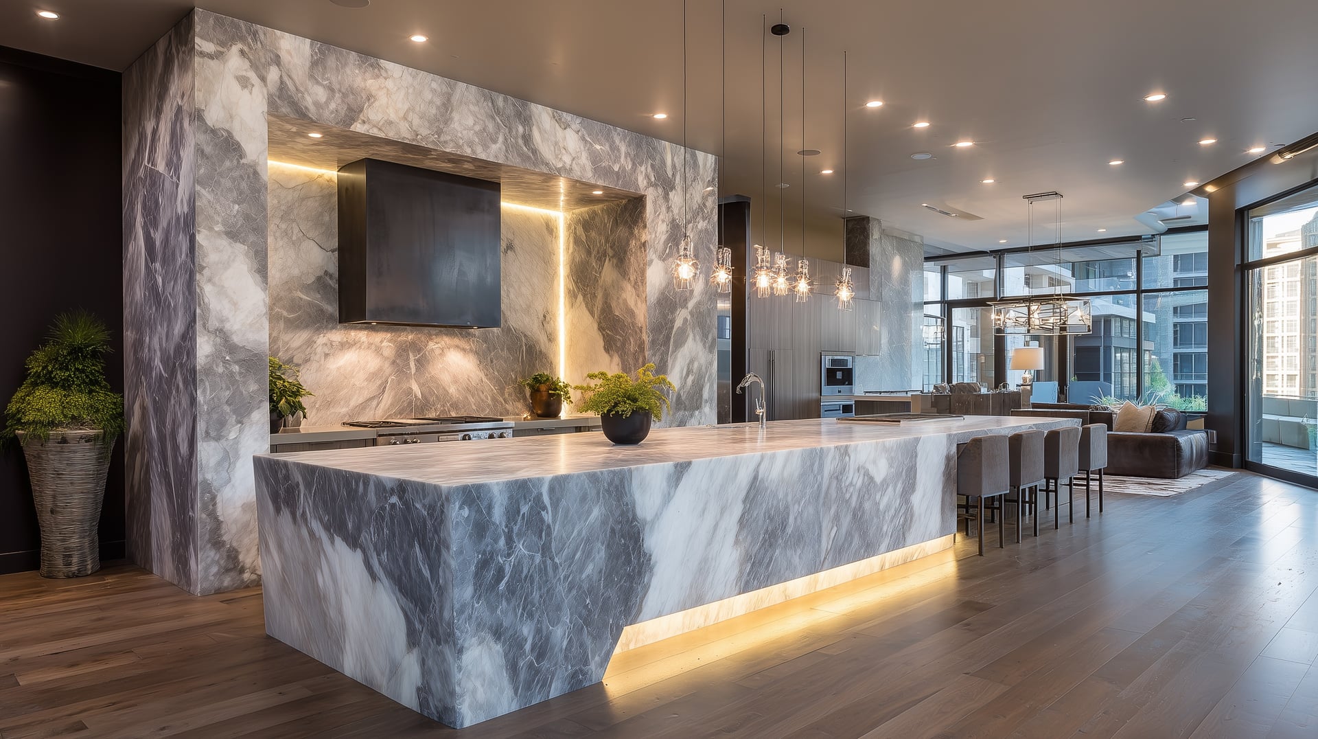 Waterfall Island service